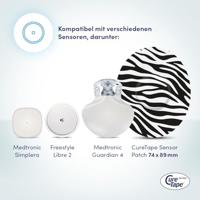 Cure Tape Sensor patch zebra 25 Stuks - thumbnail