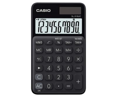 Casio zakrekenmachine SL-310UC, zwart