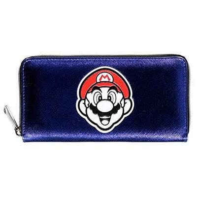 Nintendo Super Mario Summer Olympics AOP Zip Around Wallet portemonnee Jongen/meisje Violet
