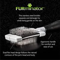FURminator - slicker borstel voor honden en katten - L - thumbnail