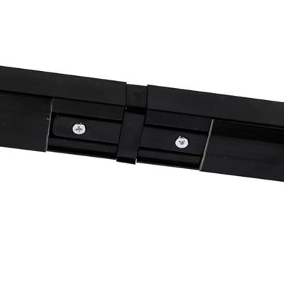 QAZQA Modern 1-fase railsysteem met 4 spots donkerbrons - Jeana