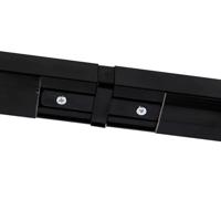 QAZQA Modern 1-fase railsysteem met 4 spots donkerbrons - Jeana - thumbnail