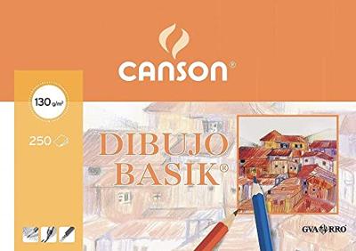 Tekenpapier Canson Basik Wit A3 250 Lakens Tekenpapier Canson Basik Wit A3 250 Lakens