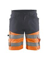 Blåkläder Short met stretch High-Vis 15411811/ | Medium Grijs/ High Vis Oranje | Maat 52 - 7330509748305 - thumbnail