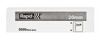 Rapid Nagels Type 21P Gegalvaniseerd, Box 5000st Lengte 20mm - thumbnail