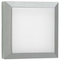 Albert Vierkante wandlamp buitenParel 32cm-grijs - 696562 - thumbnail