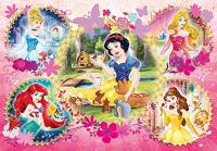 Clementoni Disney Princess legpuzzel 2 puzzels 60 stukjes - thumbnail