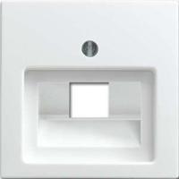 Busch-Jaeger 1803-914 UAE-, IAE-, ISDN-contactdoos Afdekking 1-voudig Busch-balance SI Alpine-wit 1 stuk(s) - thumbnail
