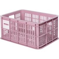 Basil fietskrat s - klein - 17.5 liter - roze - thumbnail