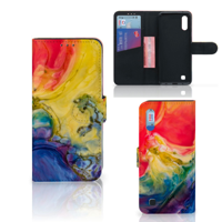 Hoesje Samsung Galaxy M10 Watercolor Dark - thumbnail