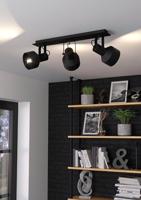 Eglo 3-lichts zwarte spotCasibare - 99519 - thumbnail