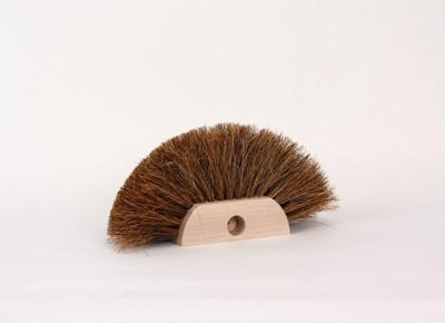 Ragebol Kokos Met Houten Steelhouder Ragebol Kokos Met Houten Steelhouder