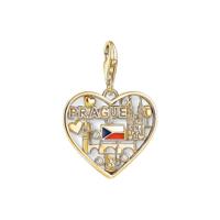 Sieraad Dames Thomas Sabo IC12365-565-7 Gouden 2 cm - thumbnail