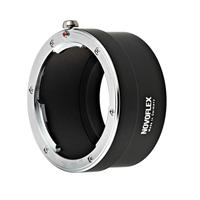 Novoflex Adapter FD-lenzen op Fuji X-Mount Body, Leica T, behuizing, zwart, LET/LER - thumbnail