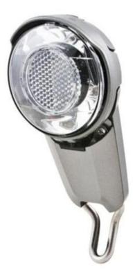 Spanninga koplamp Corona Xdas 40 Lux naafdynamo led zilver