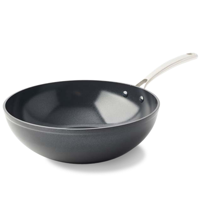 Superior Ceramic koekenpan 28 cm, wok 30 cm en sauteuse 20 cm