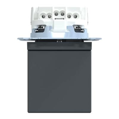 Merten MEG2311-0414 Wandcontactdoos System M Antraciet 1 stuk(s)