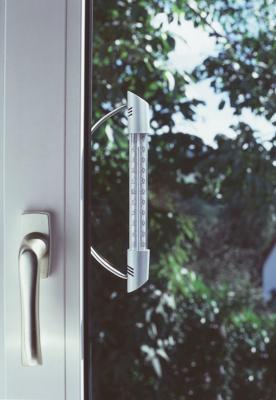 Venster buitenthermometer kunststof Orbis 23.5 cm