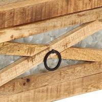 Salontafel 110x50x38 cm massief mangohout - thumbnail