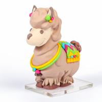 Fimo Kleiset Lama Pedro Junior 9-delig - thumbnail