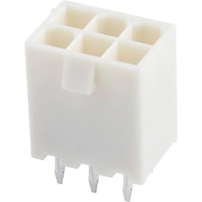 Molex 39288060 Female header, inbouw (standaard) Totaal aantal polen: 6 Rastermaat: 4.2 mm Inhoud: 1 stuk(s) Bag