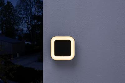 OSRAM HOMELIGHTING ENDURA Style Square 13.5W Dark Gray 4099854461958 LED-buitenlamp (wand)