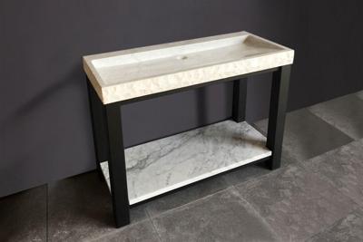 Forzalaqua Onderstel Mat Zwart 100x51x80 cm