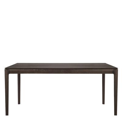 Ethnicraft Eettafel 'Bok' Gevernist Eikenhout, 180 x 90cm, kleur Bruin