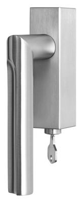 Formani David Rockwell ECLIPSE DR103-DKLOCK draaikiepgarnituur afsluitbaar linksdraaiend - mat RVS