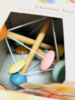 Joueco Cluster Rammelaar met elastiek - thumbnail