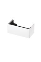 INK - Onderkast 1 Lade Push 2 Open Bestaande Uit - 900x450x376 Mm - Hoogglans Wit - thumbnail