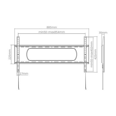 TV houder Aisens WT90F-239 43"
