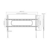 TV houder Aisens WT90F-239 43" - thumbnail
