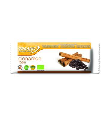 Organic Food Bar Biologische Cinnamon Raisin Bar 50 Gram Organic Food Bar Biologische Cinnamon Raisin Bar 50 Gram