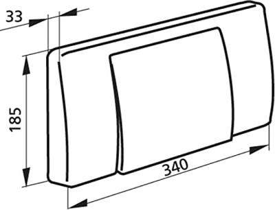 Cornat Afdekplaat Vr (Vwc19) Wi - APV100
