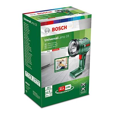 Bosch Groen UniversalLamp 18 | accu werklamp | 18V Li-Ion | 270lm - 06039A1100