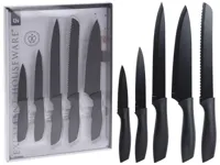 Messenset - zwart - 5 stuks - thumbnail