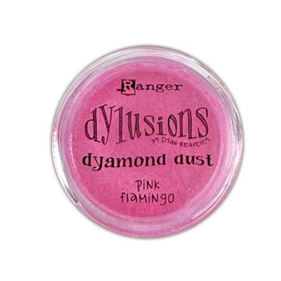 Ranger Ink Ranger • dylusions dyamond dust pink flamingo