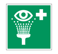 Oogdouche - 200 x 200 mm - Sticker - thumbnail