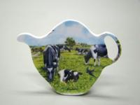 Theezakhouder met koeienprint - thumbnail