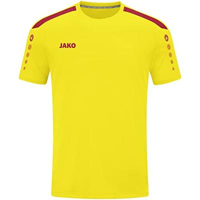 JAKO 4223 Shirt Power Km - Citroen/Rood - XL