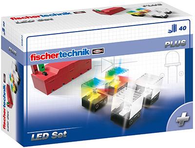 Fischertechnik plus - led set, 40dlg. Fischertechnik plus - led set, 40dlg.