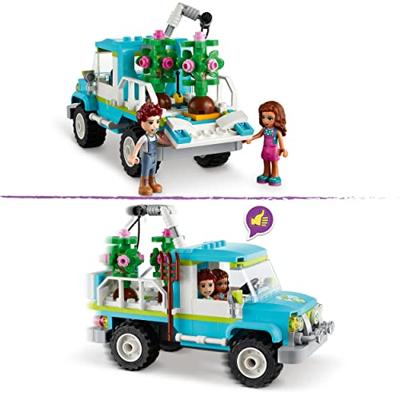 Lego friends - 41707 bomenplantwagen en boomkwekerij