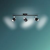 Philips Meranti 8719514465411 Plafondspot GU10 Zwart - thumbnail