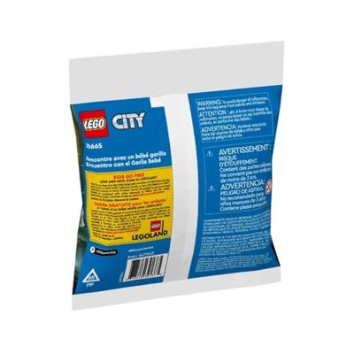 LEGO city 30665 ontmoeting met babygorilla