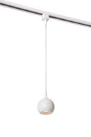 Lucide TRACK FAVORI Hanglamp - 1-fase Railsysteem / Railverlichting - 1xGU10 - Wit (Uitbreiding) - thumbnail