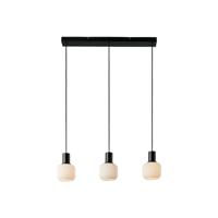Hanglamp glas eettafel &apos;Milford&apos; 3 bollen opaal 52 cm - thumbnail