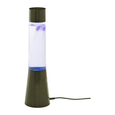 DIY Lava lamp met kwallen - blauw - ø8.5x33 cm