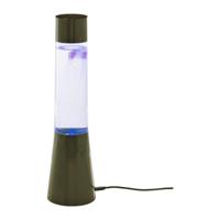 DIY Lava lamp met kwallen - blauw - ø8.5x33 cm - thumbnail