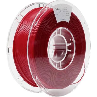 Maertz PMMA-1011-004 PMMA-1011-004 Filament PETG Chemisch bestendig 1.75 mm 1000 g Rood 1 stuk(s)